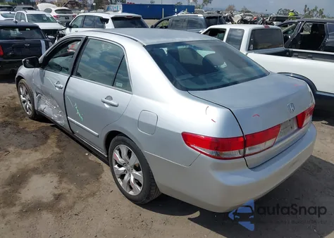 2003 Honda Accord 2.4 Lx из США, поврежденный, VIN 1HGCM56363A117985